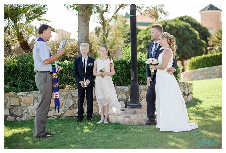 Vow renewal in Torrevieja – Wedding of Madeleine and Fredrik