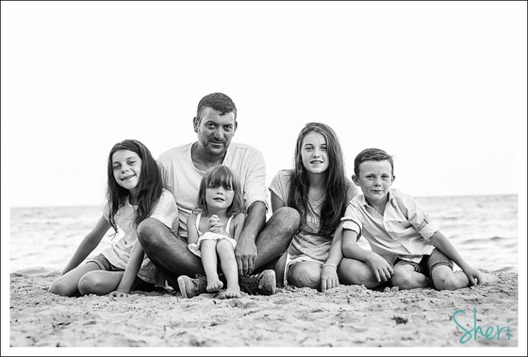 Family shoot of Sean and his gorgeous kids